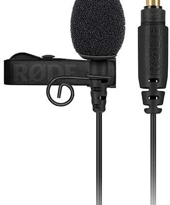 Rode Lavalier GO Omnidirectional Lavalier Microphone for Wireless GO Systems (Black)